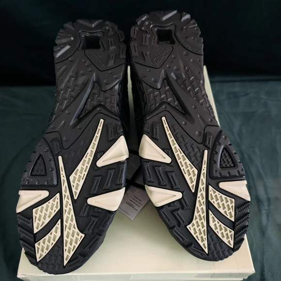 Reebok Black and Gray Athletic Shoes
